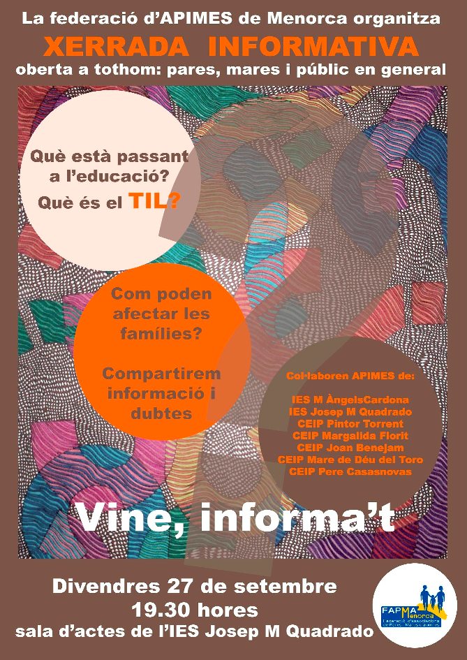 cartell TIL Ciutadella2