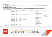 llistat admesos prova acces 16