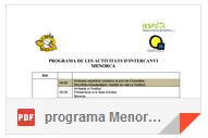 programa menorca