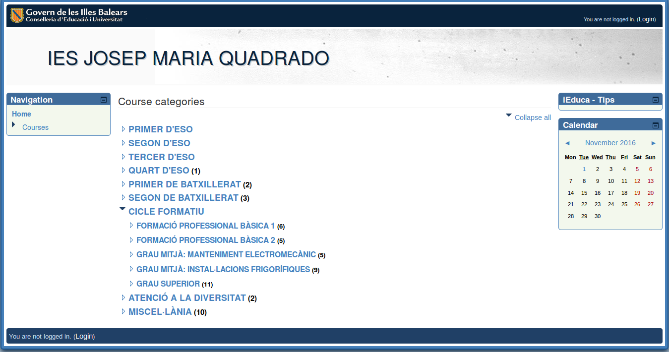 moodle conselleria