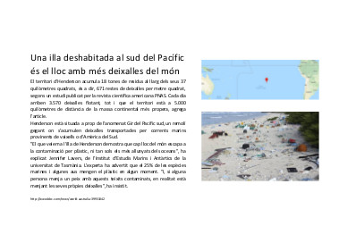 Una illa deshabitada al sud del Pacífic és el lloc amb més basura del món