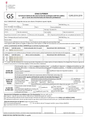 GS Sollicitud Adm2018 cat