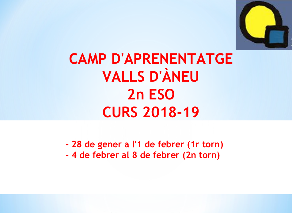 valls aneu 2018 2019