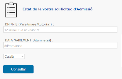 Consulta admissió FP