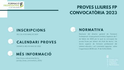 Proves lliures FP