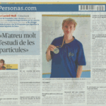 Medalla de plata a les olimpiades de física