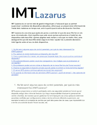 Lazarus famílies