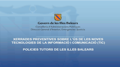 Xerrada preventiva ús TIC i control parental famílies