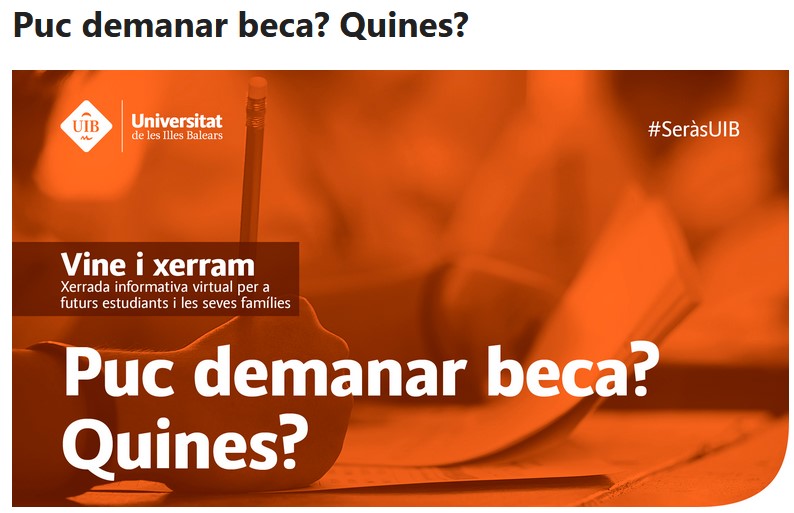 Xerrada Beques universitaris