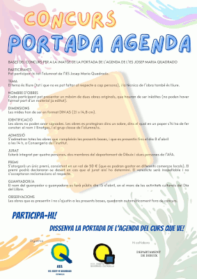 Cartell concurs portada agenda 24 25