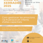 Xerrada sobre gestió emocional en infants d’ altes capacitats