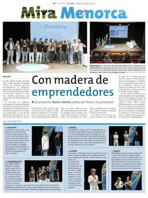 Concurs Joves emprenedors