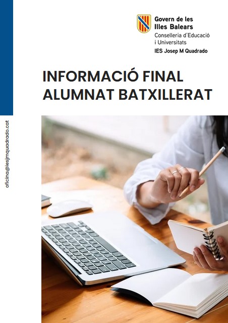 Informacio final 2BAT 2025