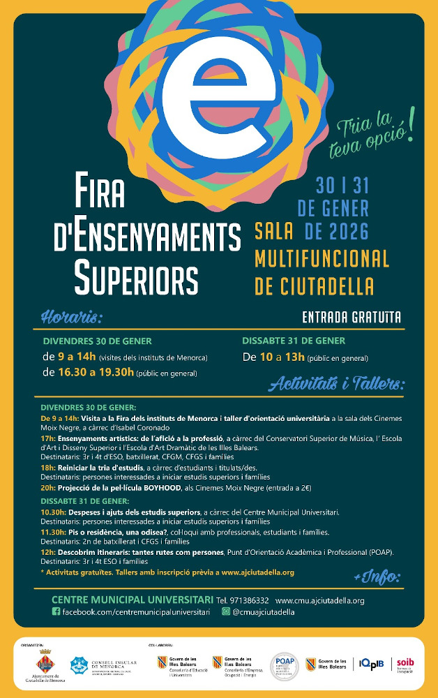 Fira Ensenyaments Superiors 2026